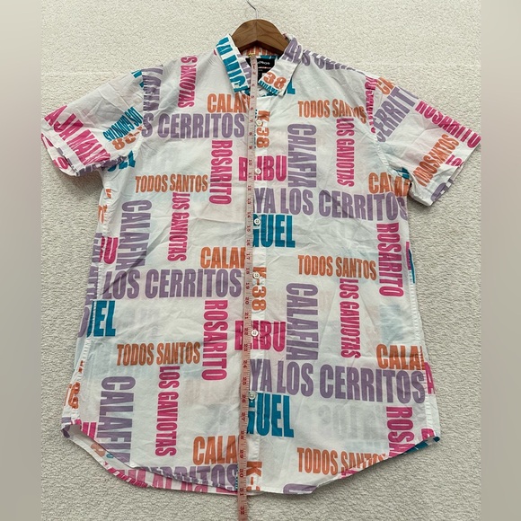 Bonobos Men’s Short Sleeve Button Down Shirt Size Large - Picture 2 of 5